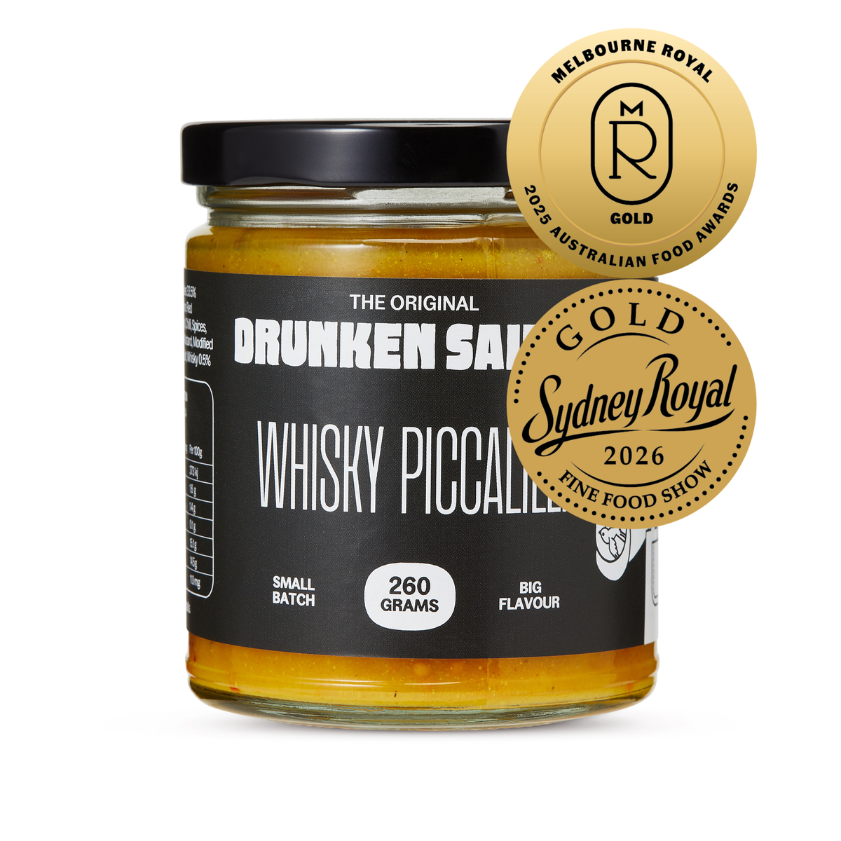 Whisky Piccalilli 260g jar