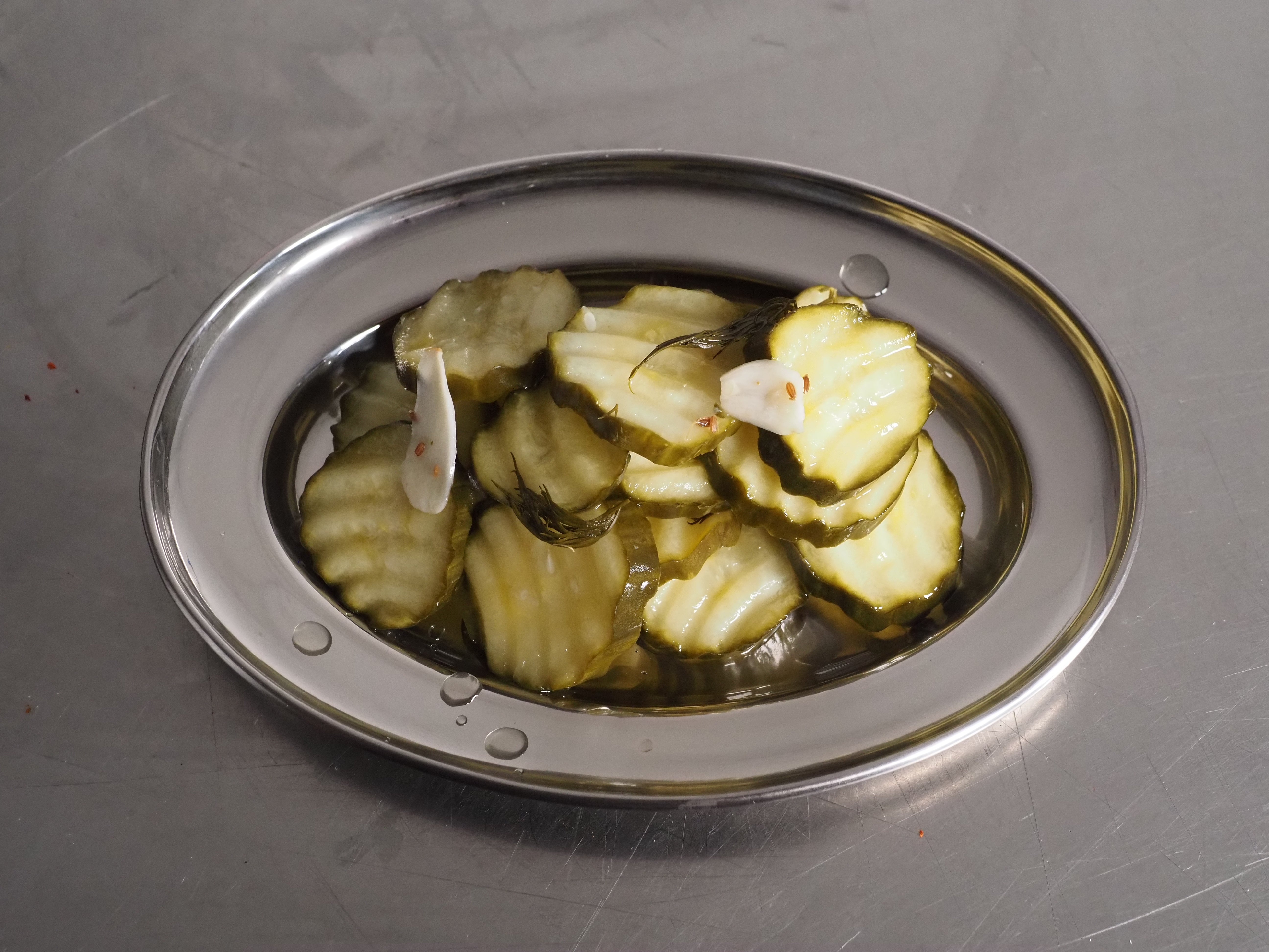 Pickled Dill Cucumber Chips