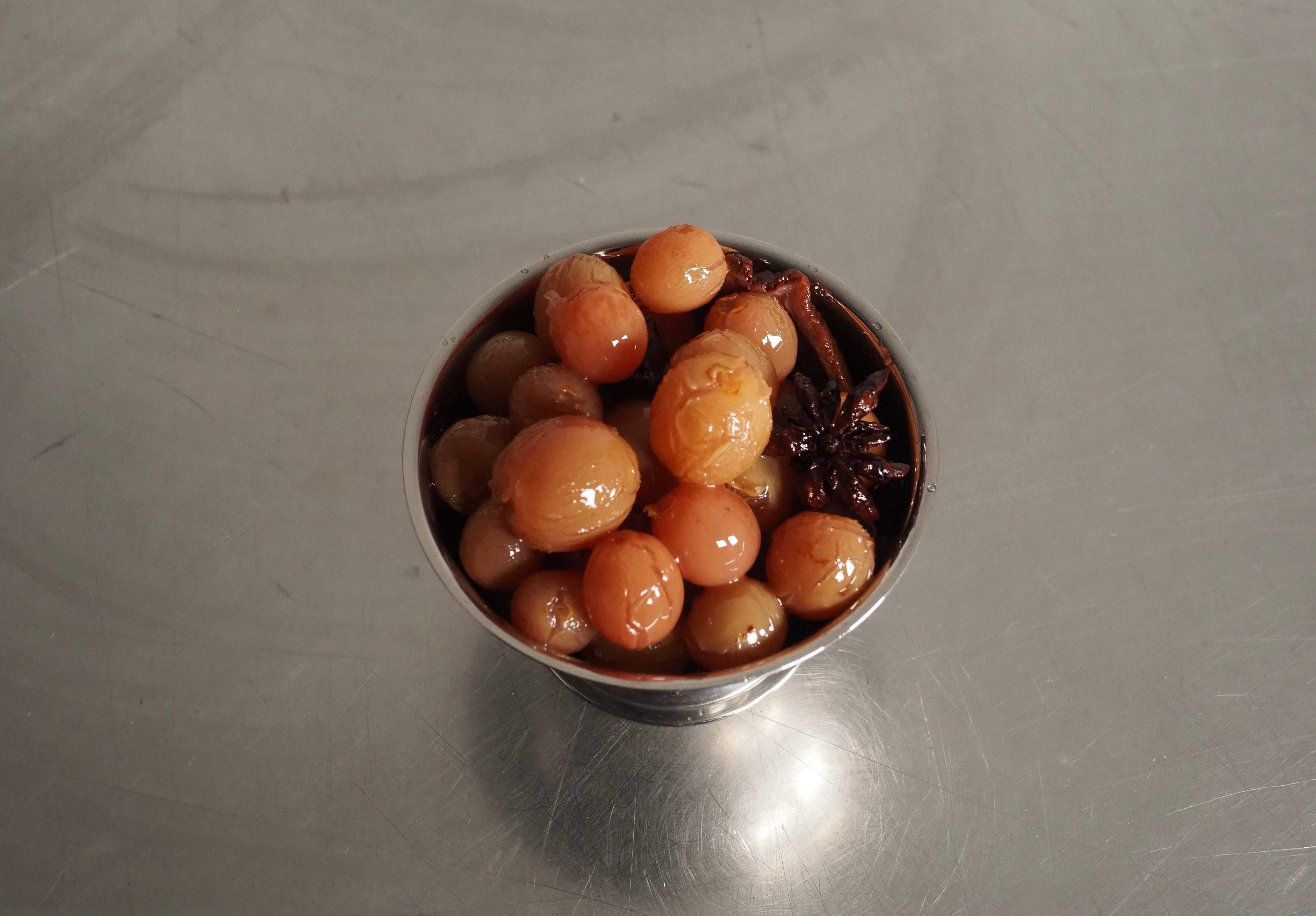Mulled Wine Pickled Grapes