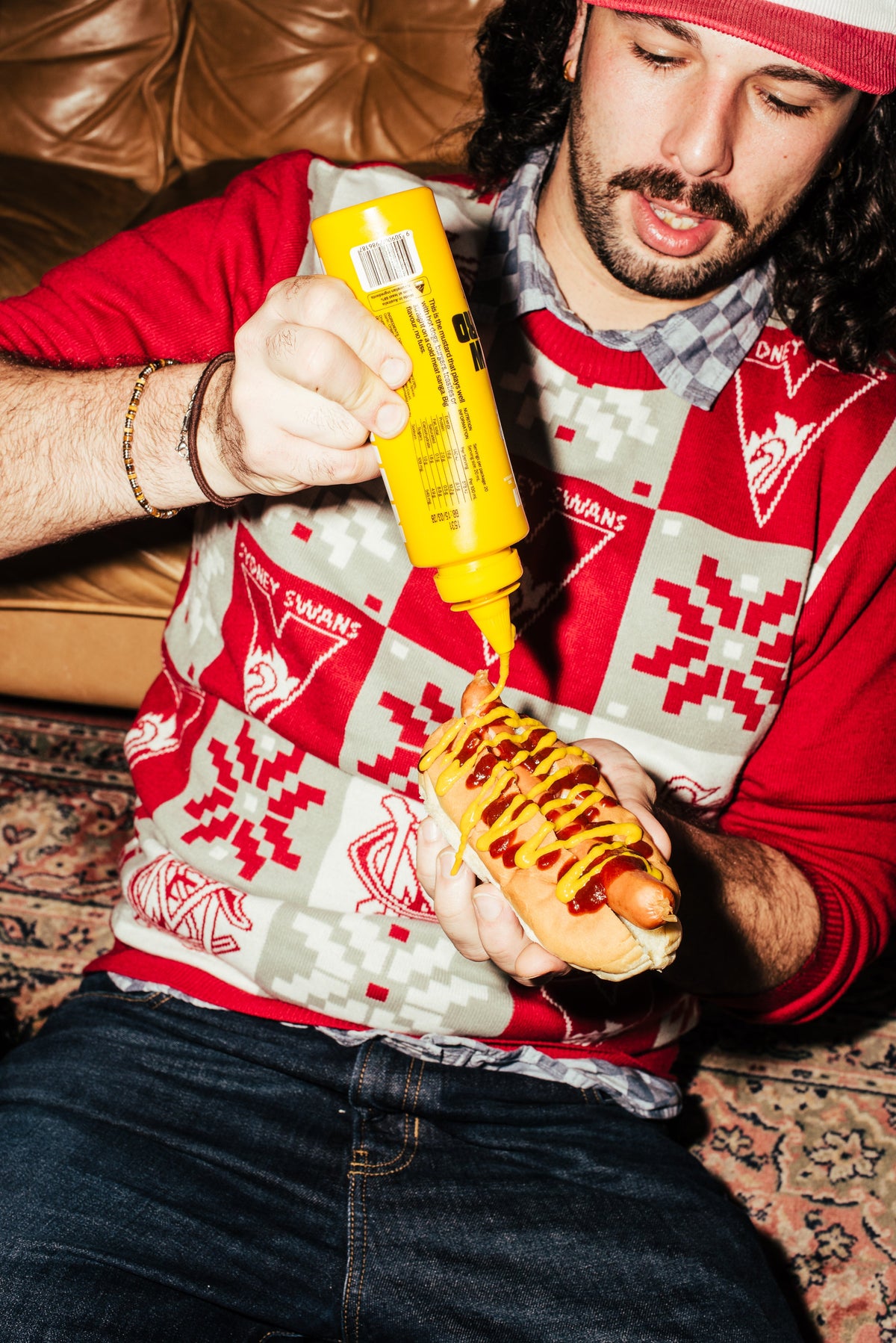 Squeezy Yellow Mustard lifestyle