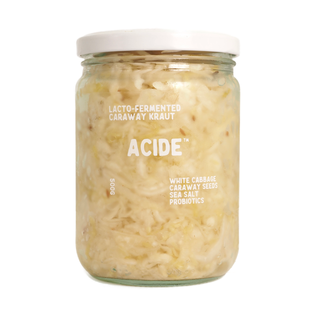 Lacto-Fermented Caraway Kraut (Pickup Only)