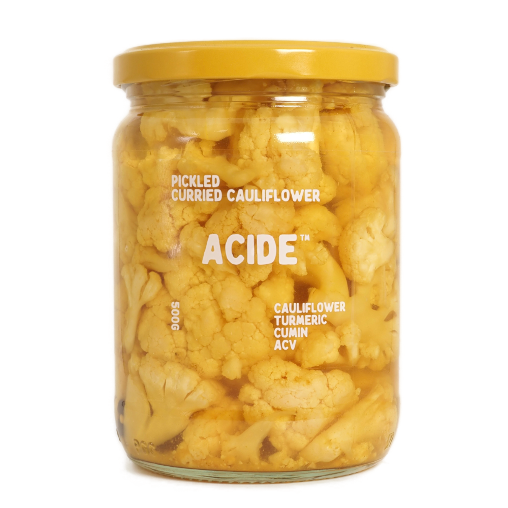 Pickled Curried Cauliflower