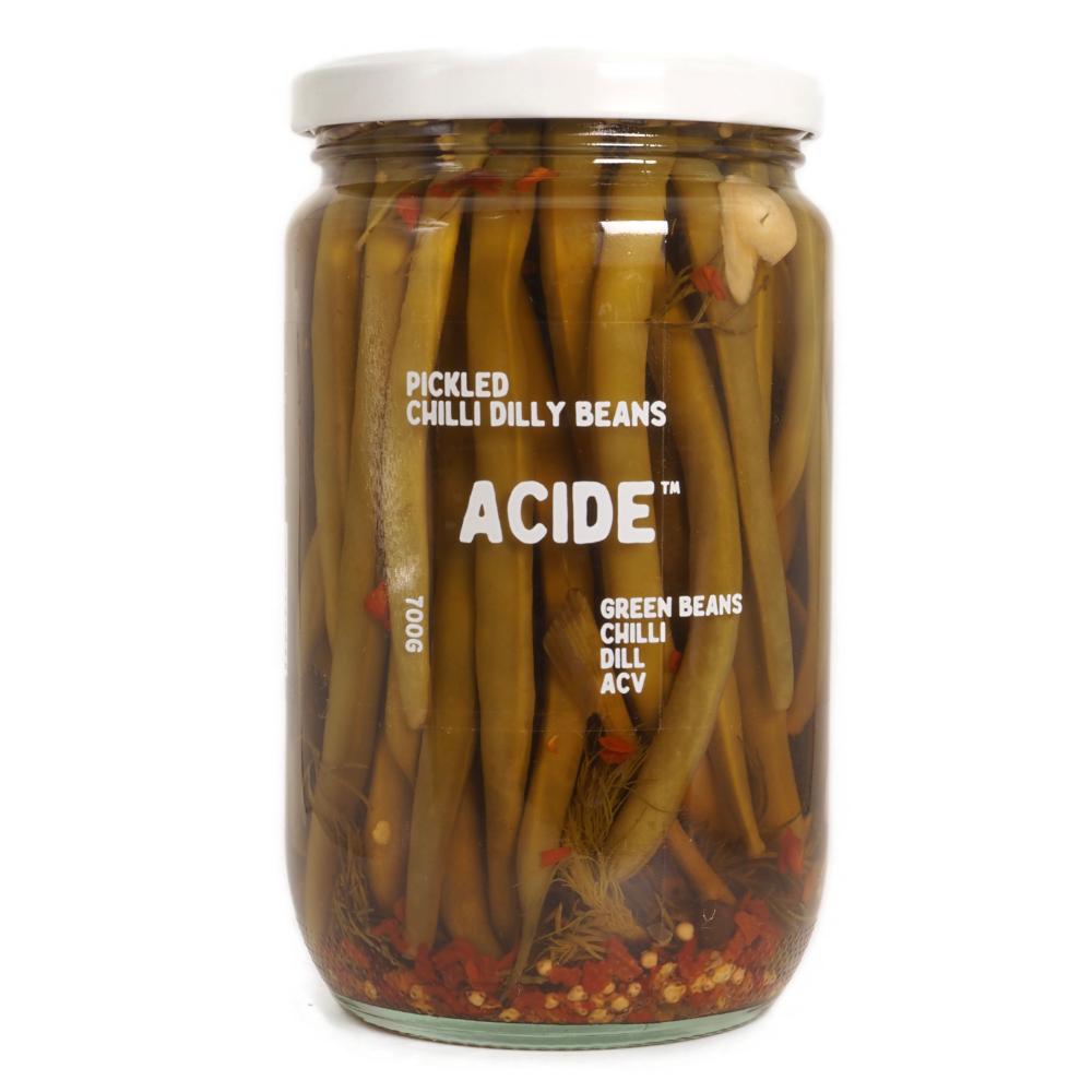 Pickled Spiced Dilly Beans