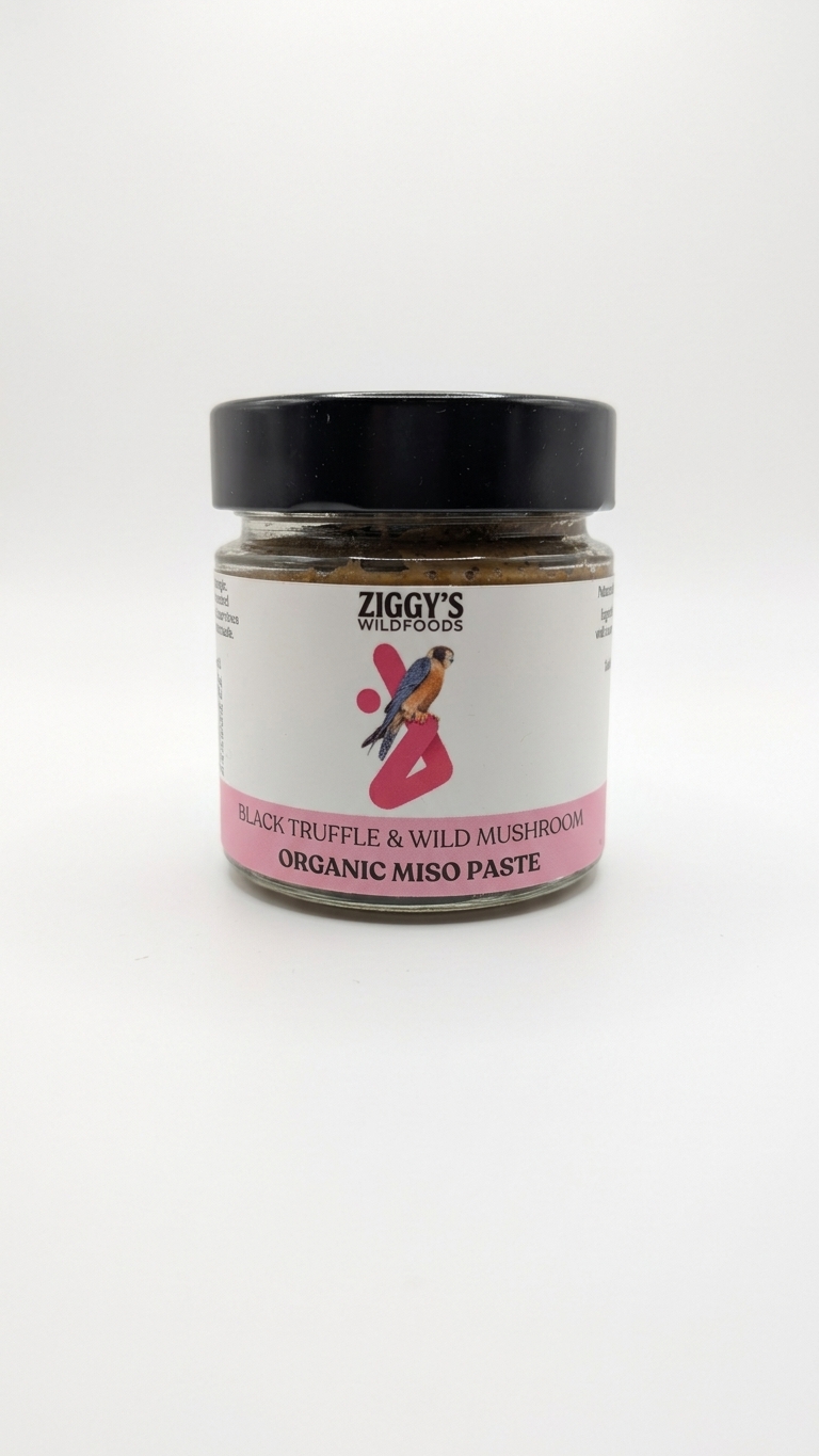 Black Truffle & Wild Mushroom Organic Miso Paste — Ziggy's Wildfoods