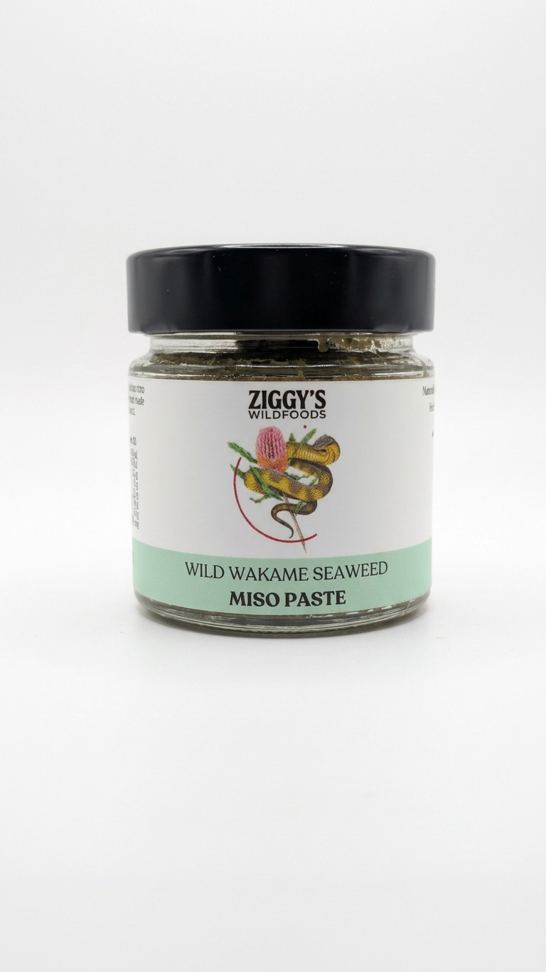 Wild Wakame Seaweed Miso Paste — Ziggy's Wildfoods