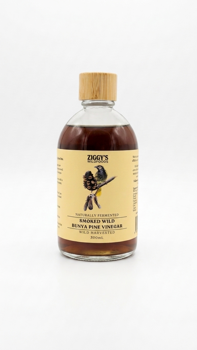 Smoked Wild Bunya Pine Vinegar — Ziggy's Wildfoods