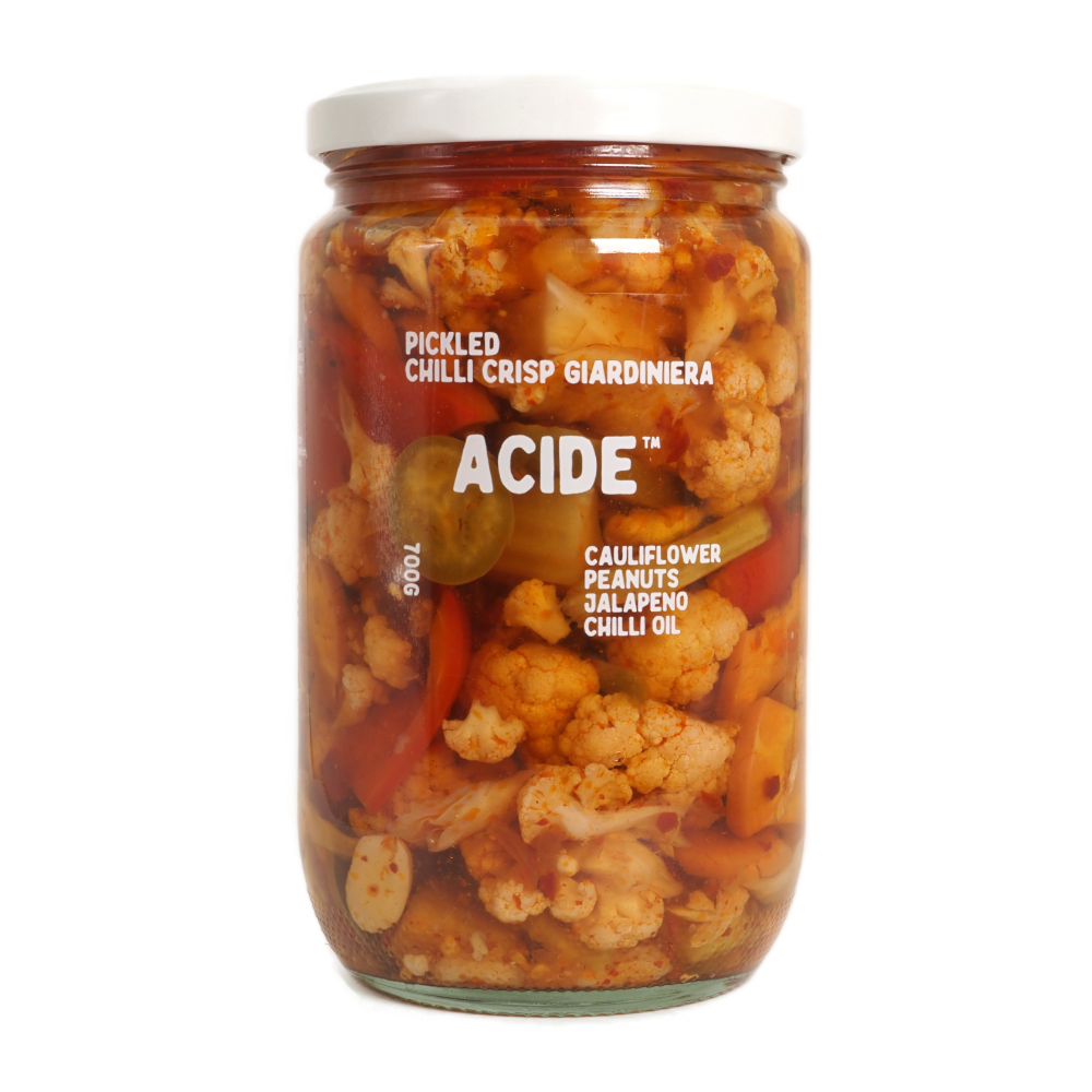 Pickled Chilli Crisp Giardiniera