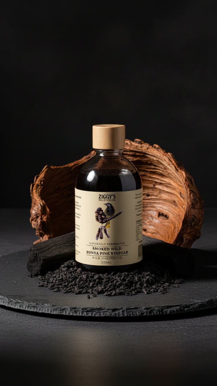 Smoked Wild Bunya Pine Vinegar 300ml