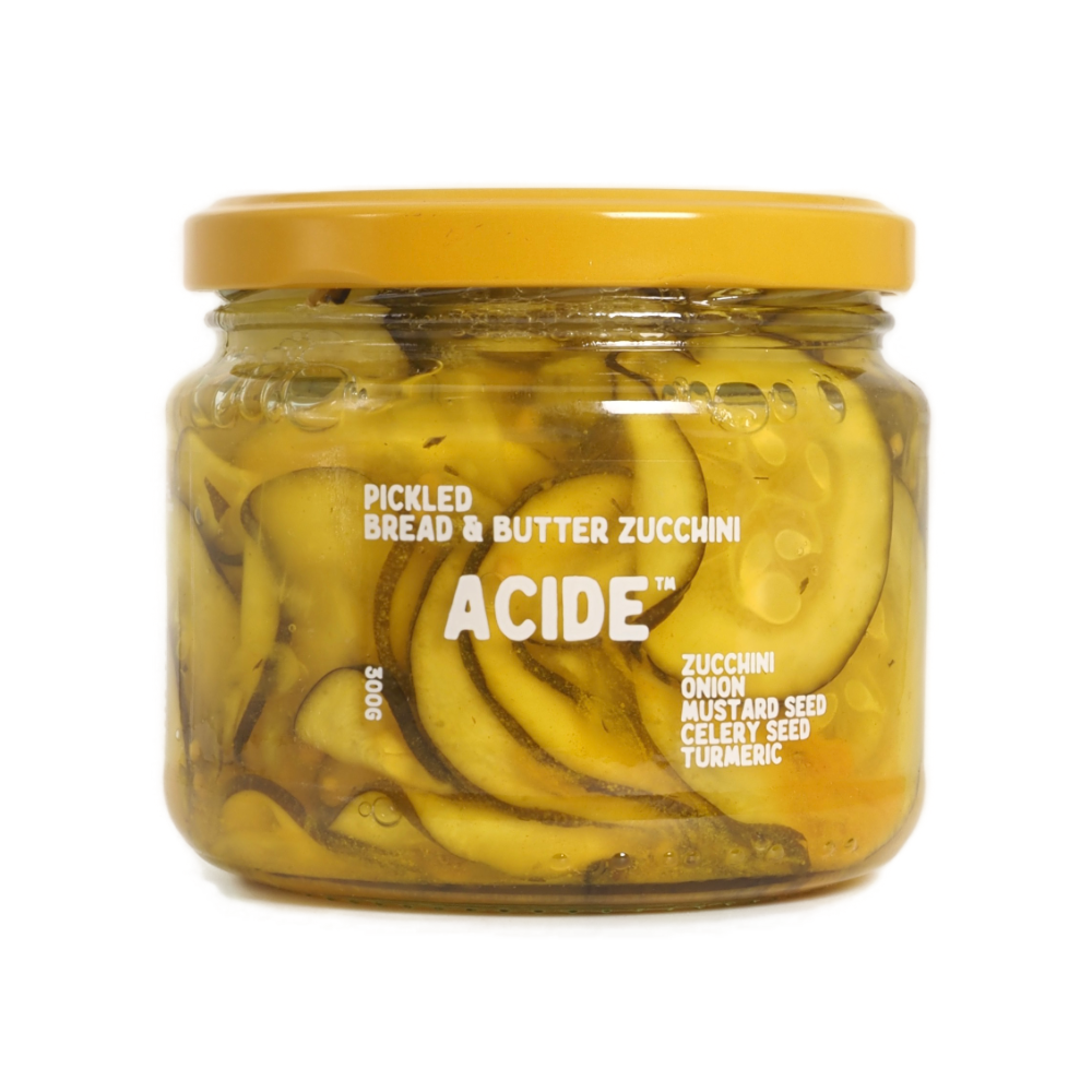 Pickled Bread and Butter Zucchini
